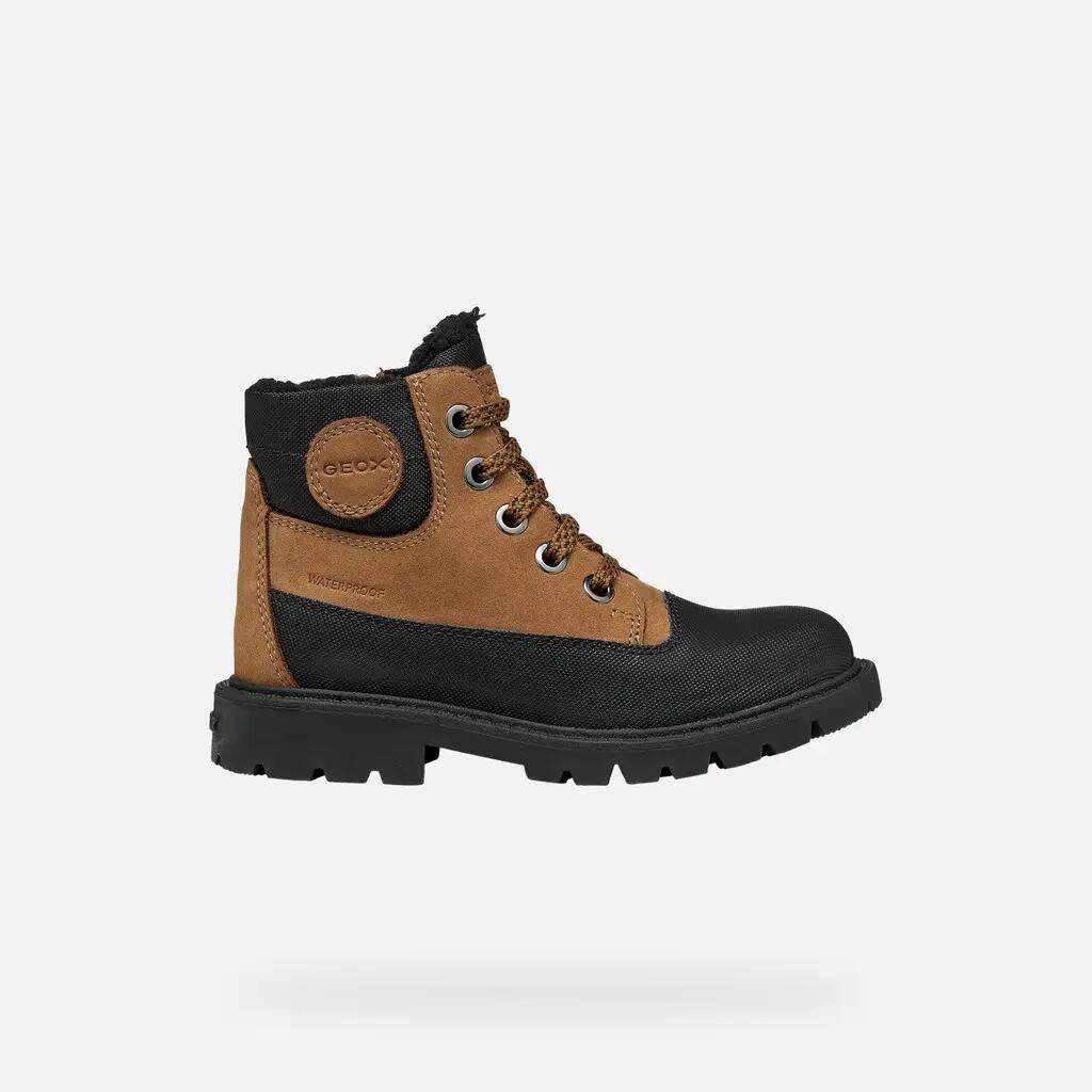 Bottes Garçon SHAYLAX BOY Marron/Noir 2/7