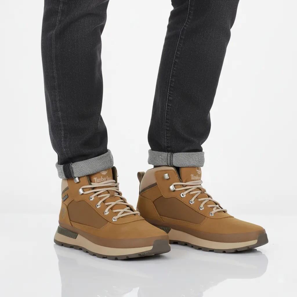 Homme - Timberland Field Trekker Mid Lace - Tb0a6dps-Enm - Marron 5/6