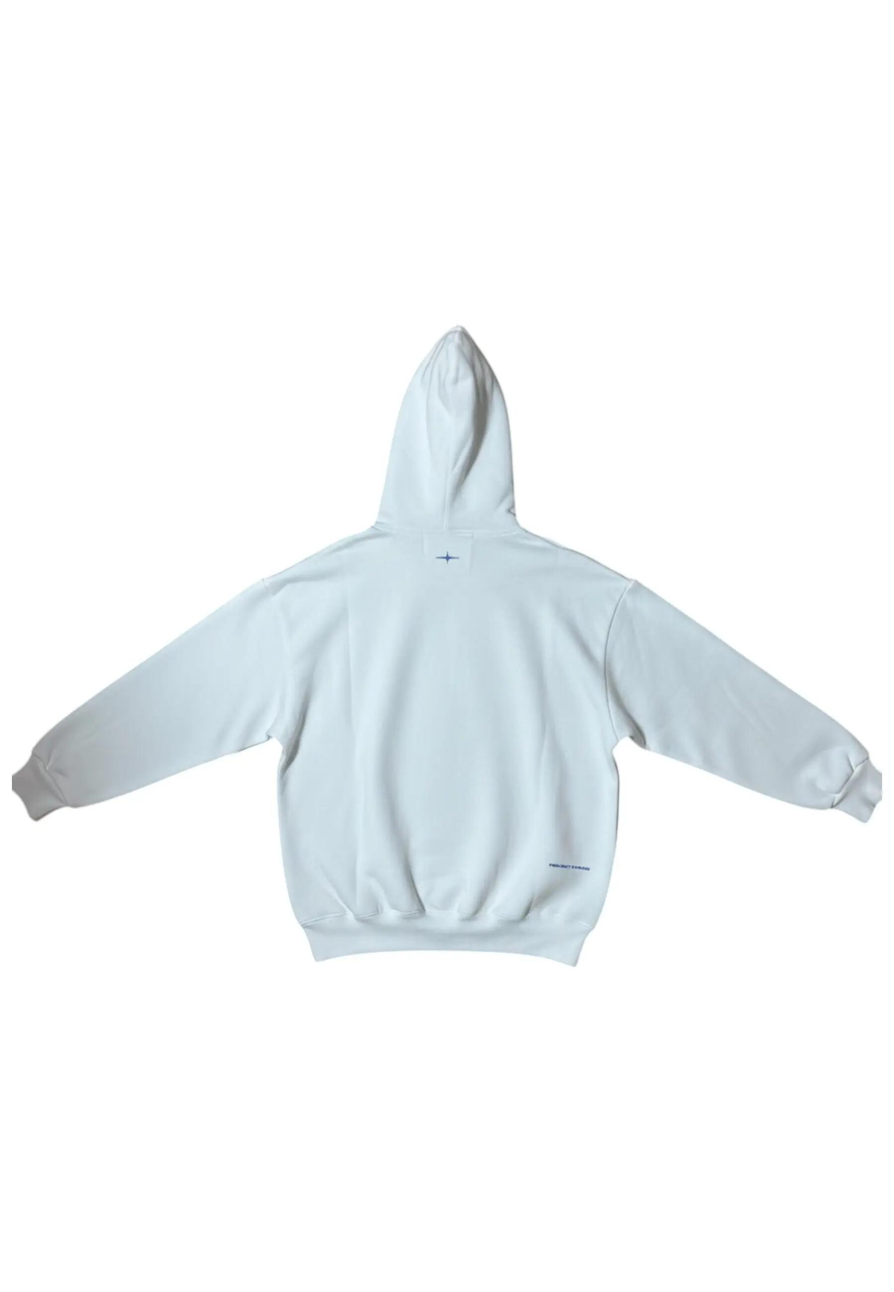 Sweat à capuche Homme PXP Blanc 2/3