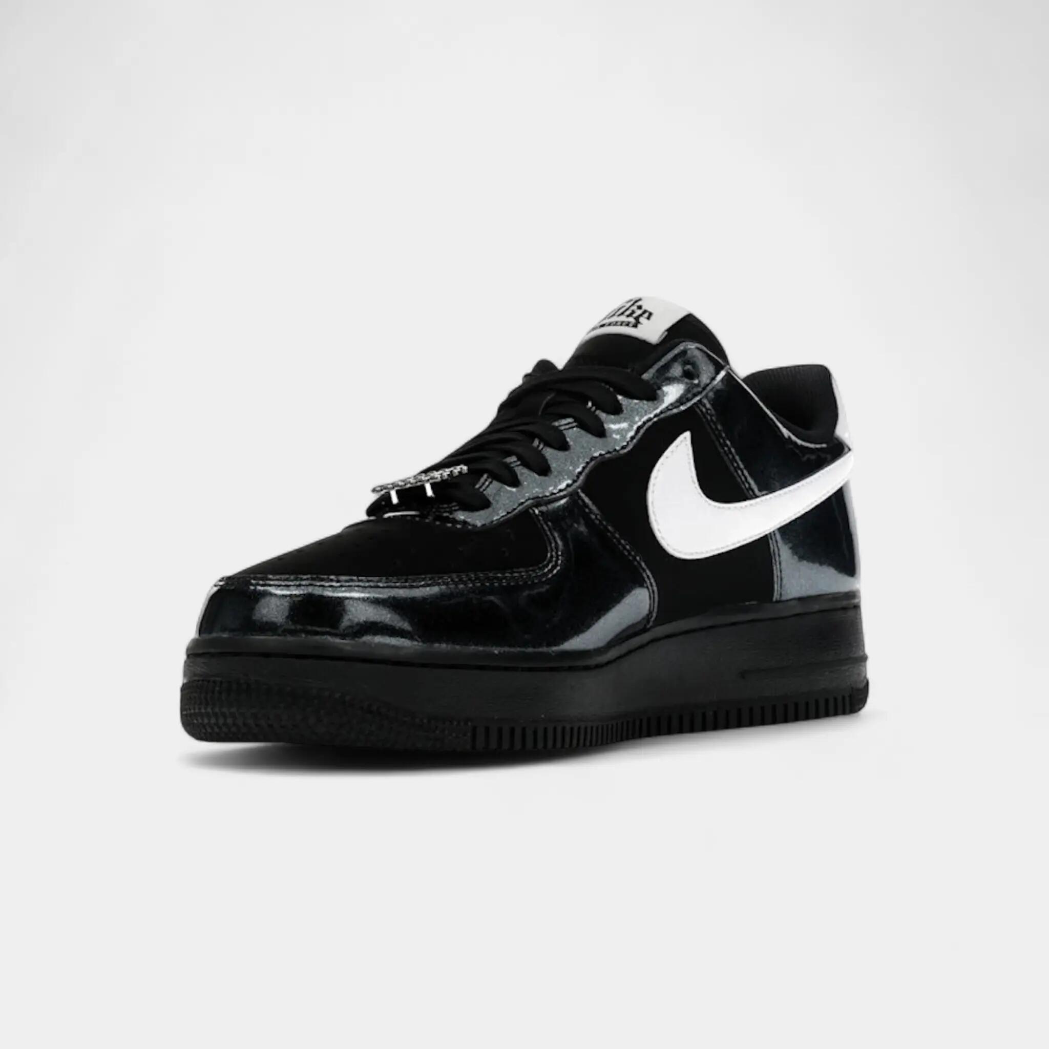 Nike Air Force 1 Low '07 LV8 Glam Rock Black White 3/5