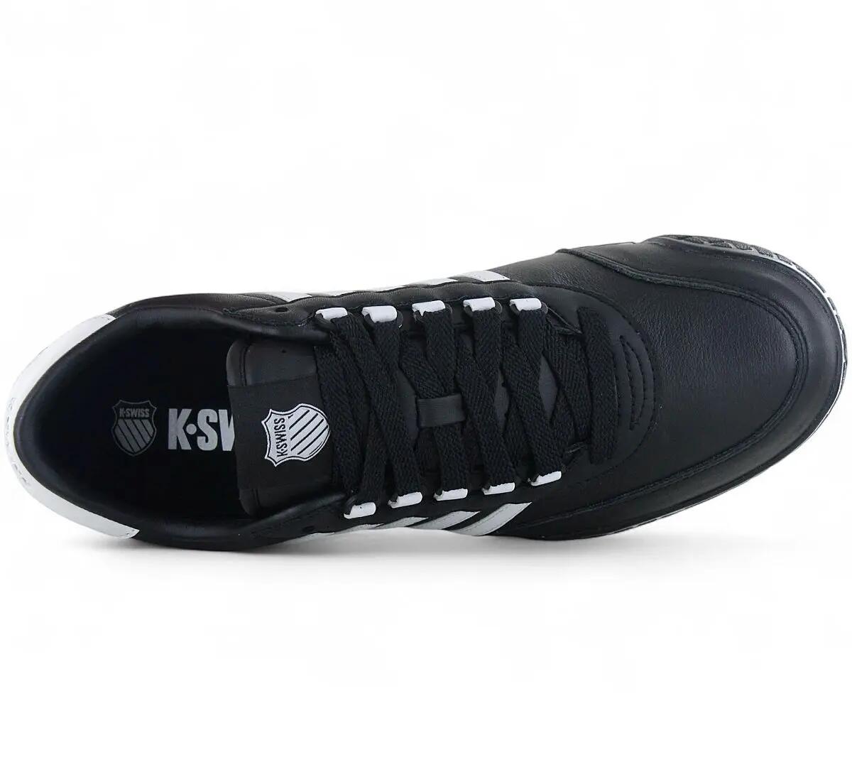 Herren - K-Swiss Vintage Trainer Lth - 09462-013-M - Schwarz 4/6