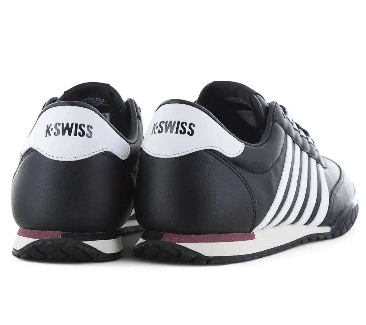 Herren - K-Swiss Vintage Trainer Lth - 09462-013-M - Schwarz 3/6