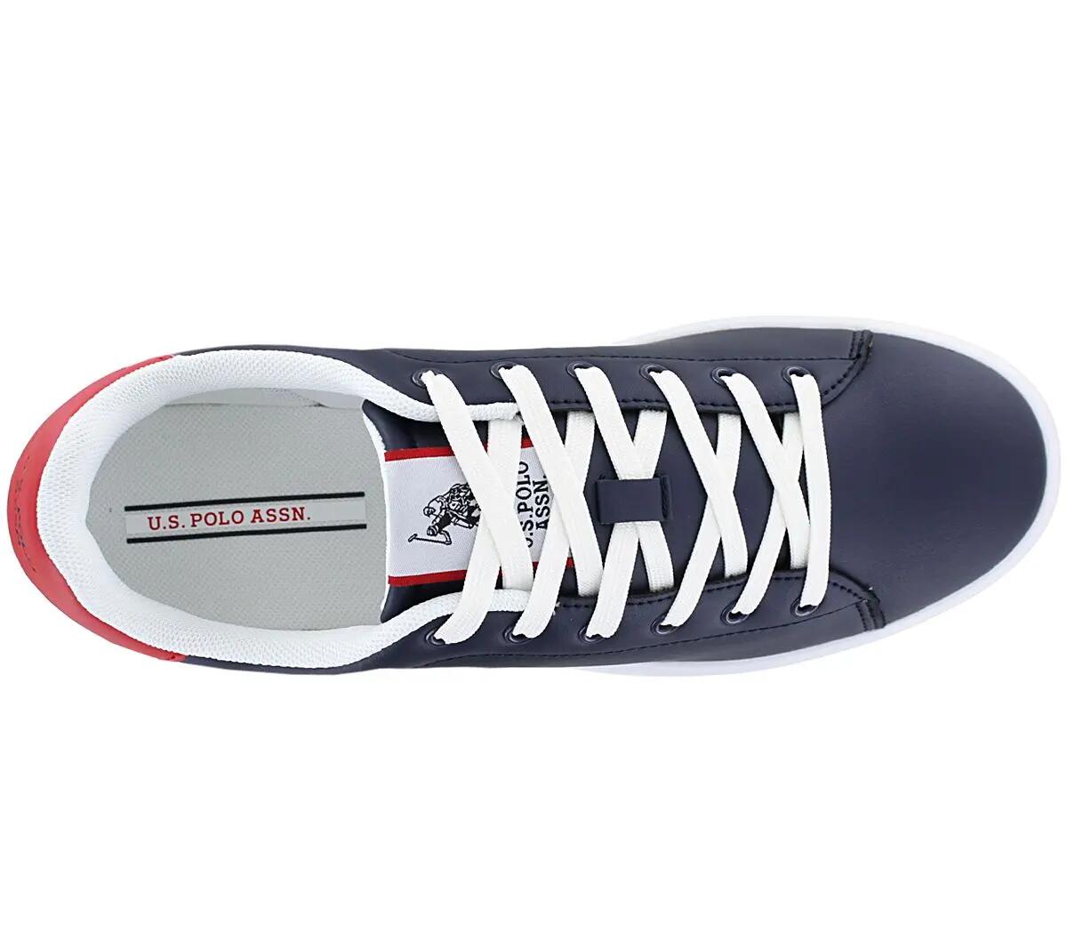 Męskie - U.S. Polo Assn. Byron - Byron001-Dbl-Red10 - Niebieski 4/6