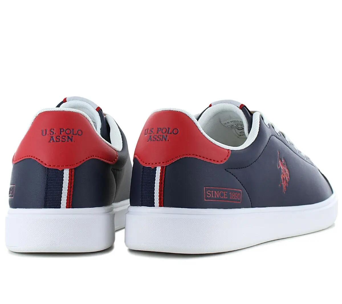 Męskie - U.S. Polo Assn. Byron - Byron001-Dbl-Red10 - Niebieski 3/6