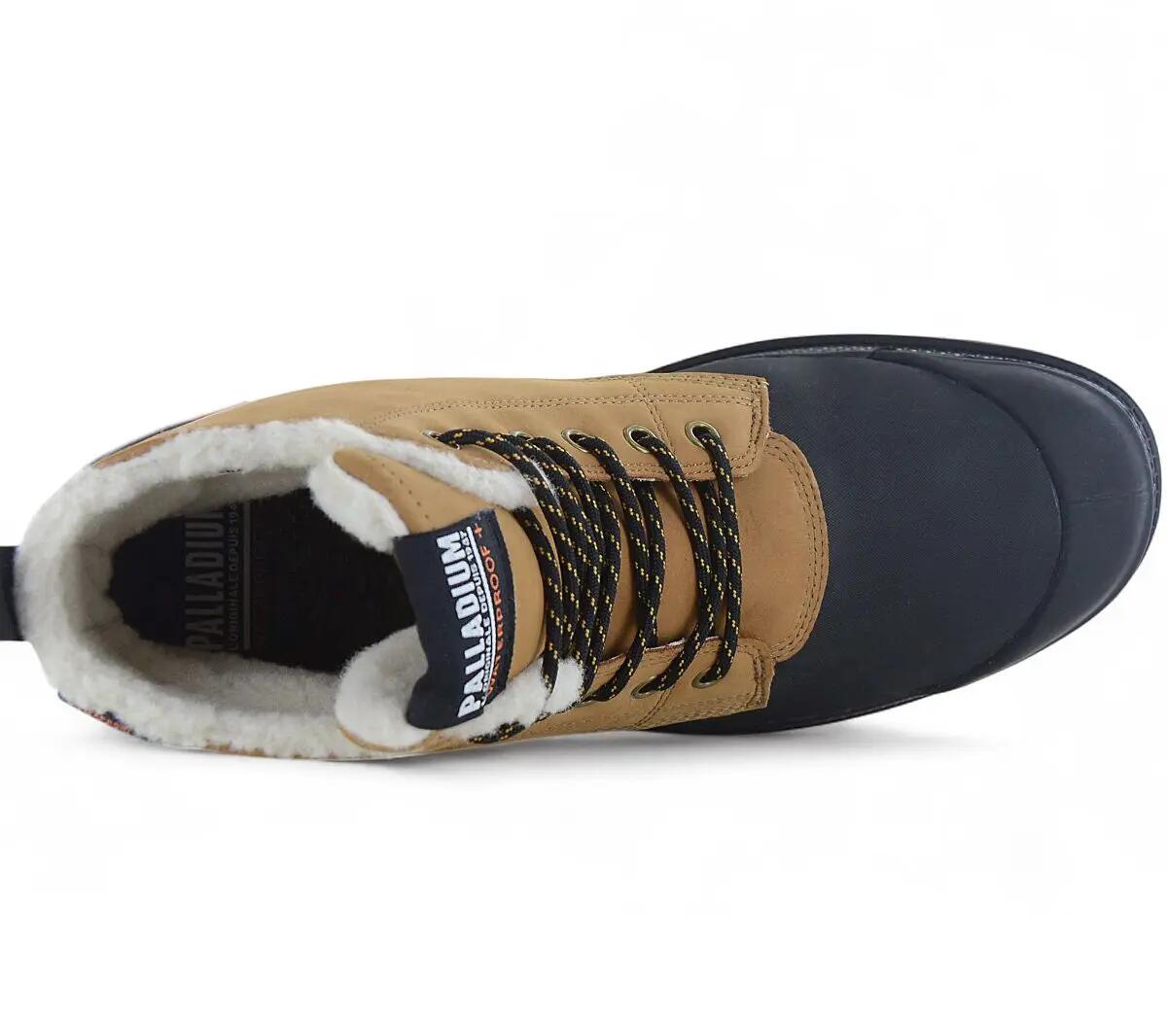 Homme - Palladium Pampa Duck Wl Wp+ - 79547-254-M - Marron 4/6