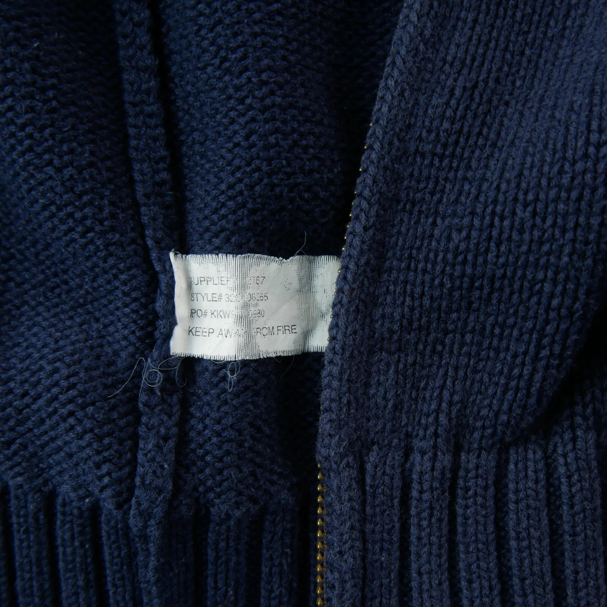 Tweedehands - Gilets Jongens Big Pony Full Zip Marine - Als nieuw 7/7