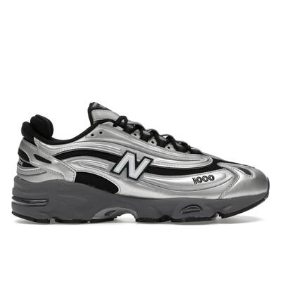 New balance 1000 zwart zilver metallic