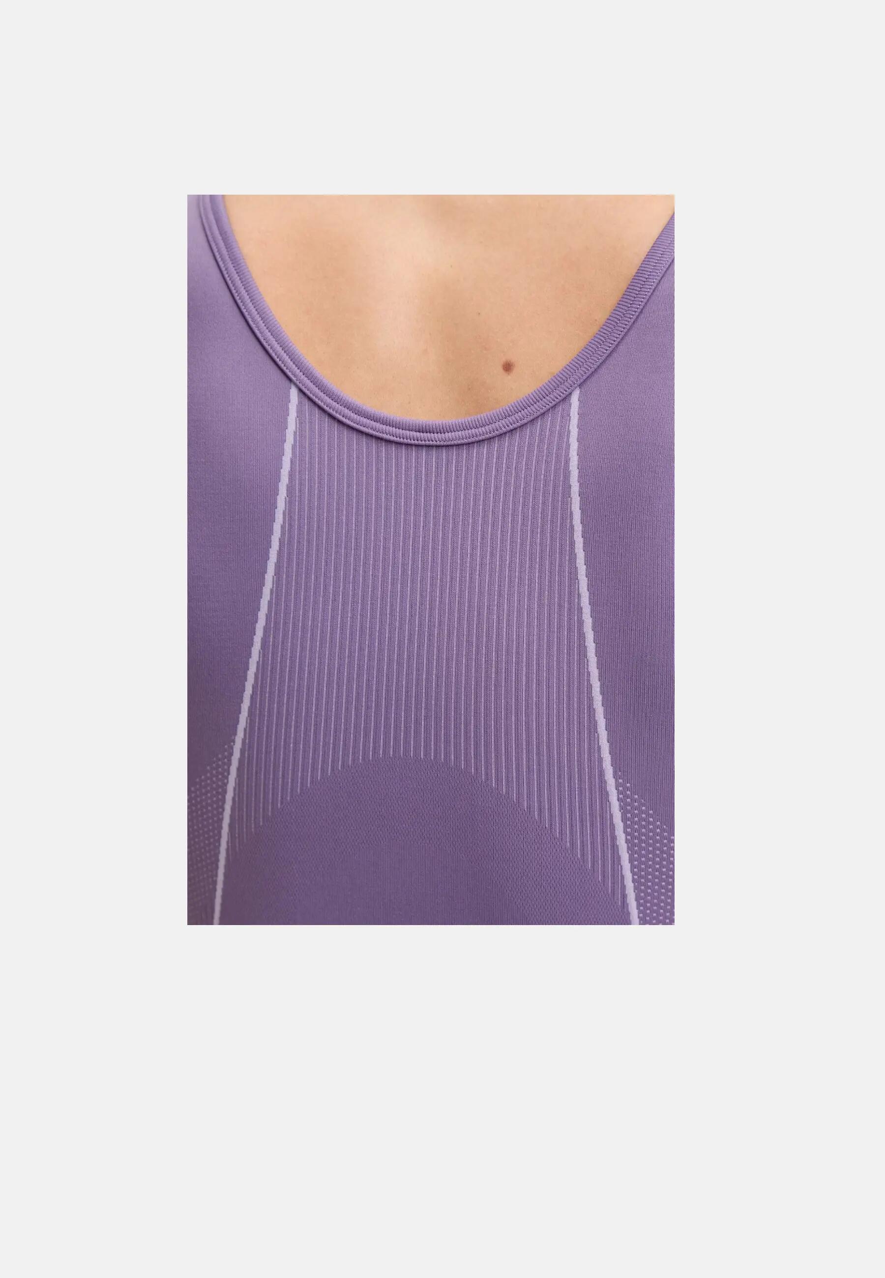 Top Mujer Under Armour Morado 3/3