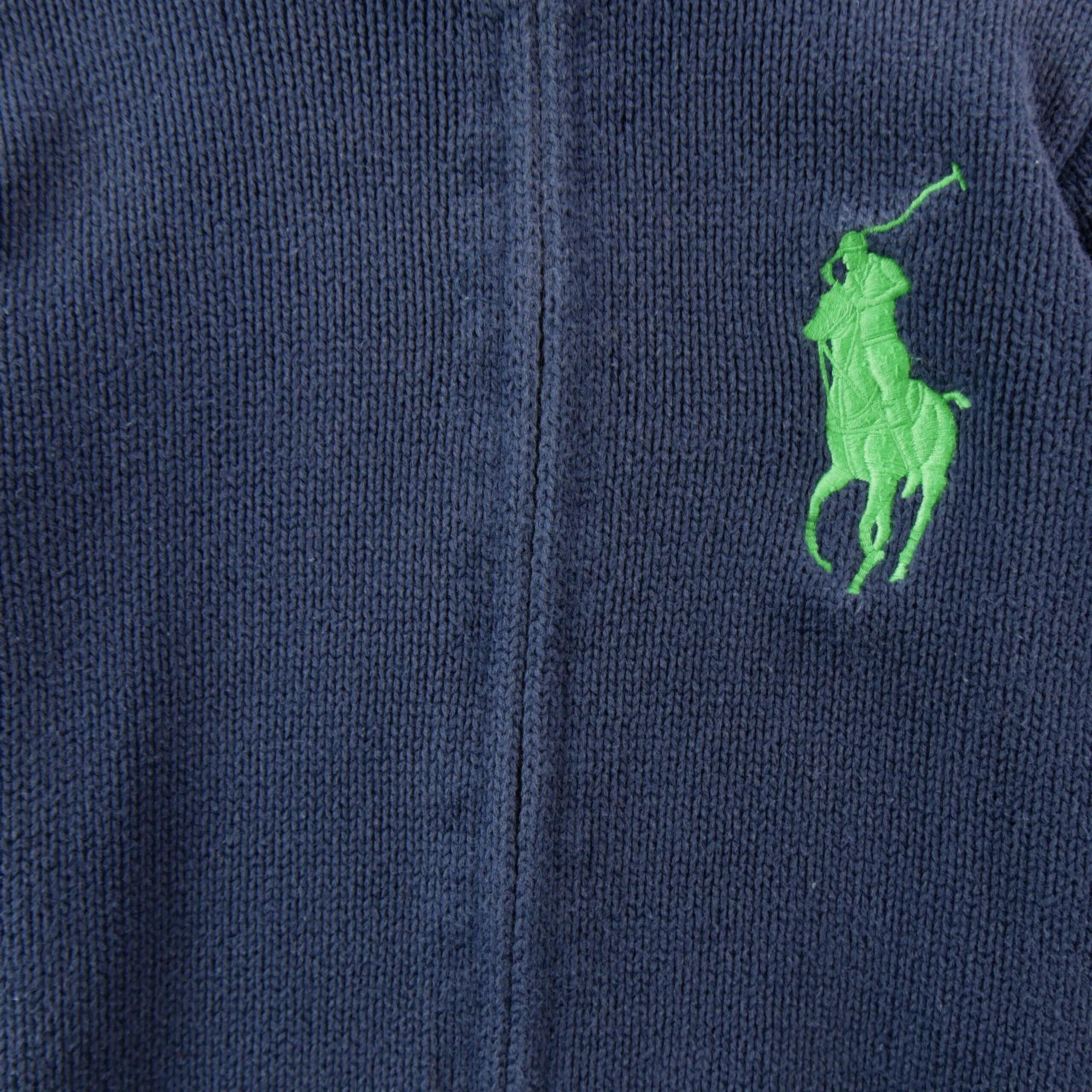 Tweedehands - Gilets Jongens Big Pony Full Zip Marine - Als nieuw 4/7