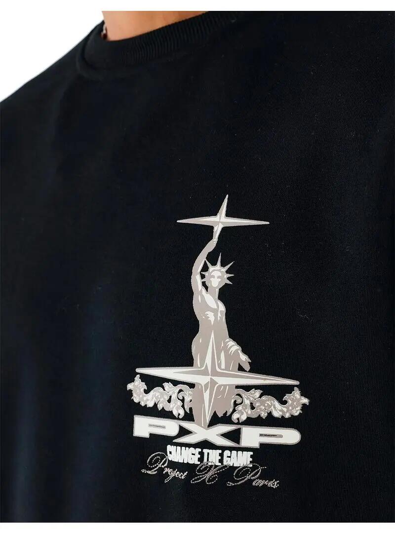 Camiseta para Hombre Project x paris Déité Negro 4/5