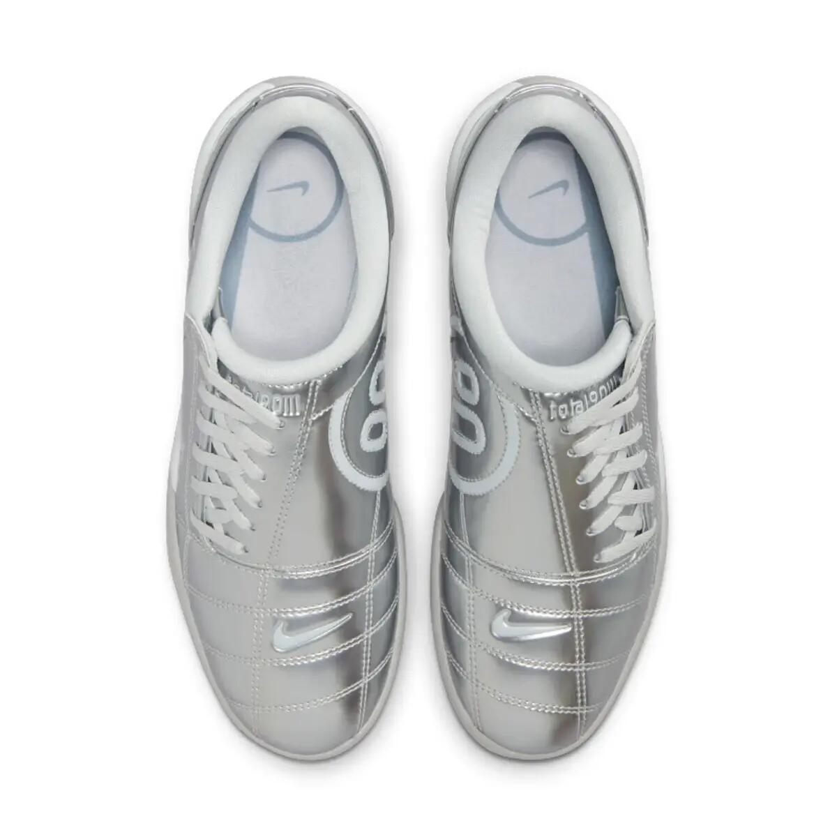Nike Total 90 Shoes Silver/White 4/6
