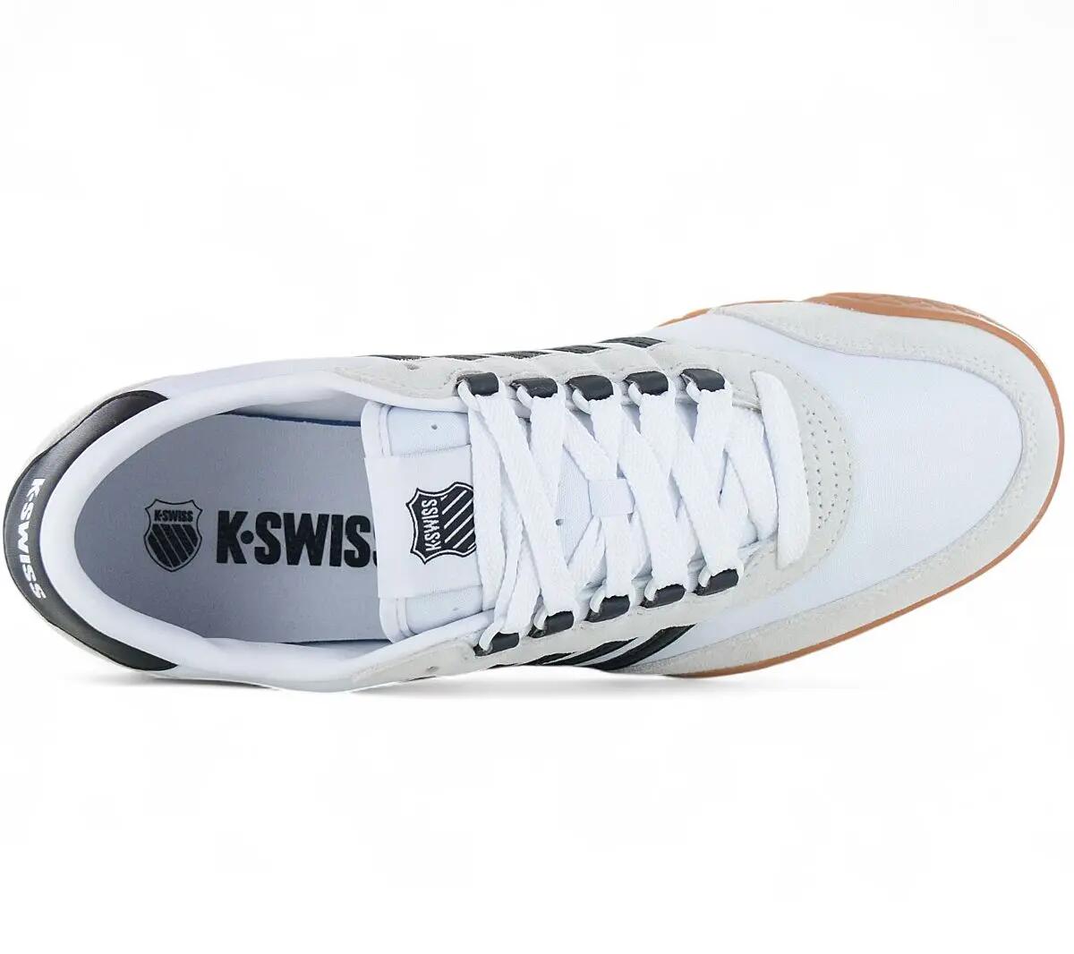 Herren - K-Swiss Vintage Trainer T - 09463-168-M - Weiß 4/6