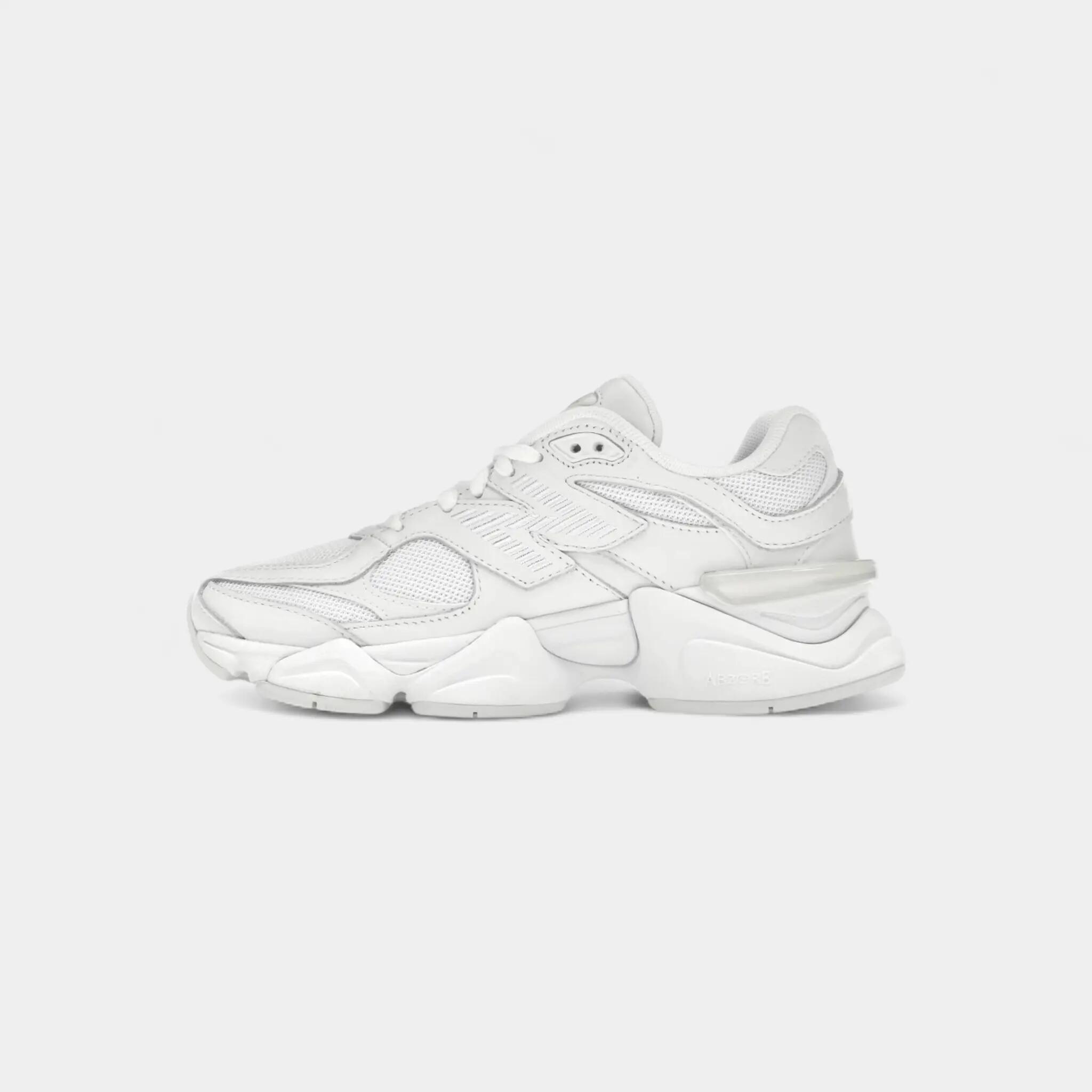 New Balance 9060 Triple White 4/5