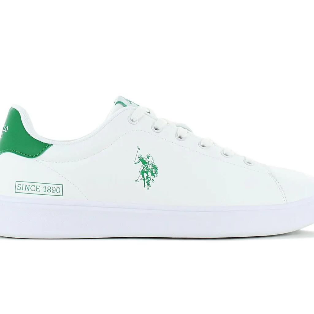 Мъже - U.S. Polo Assn. Byron - Byron001-Whi-Gre03 - Бяло