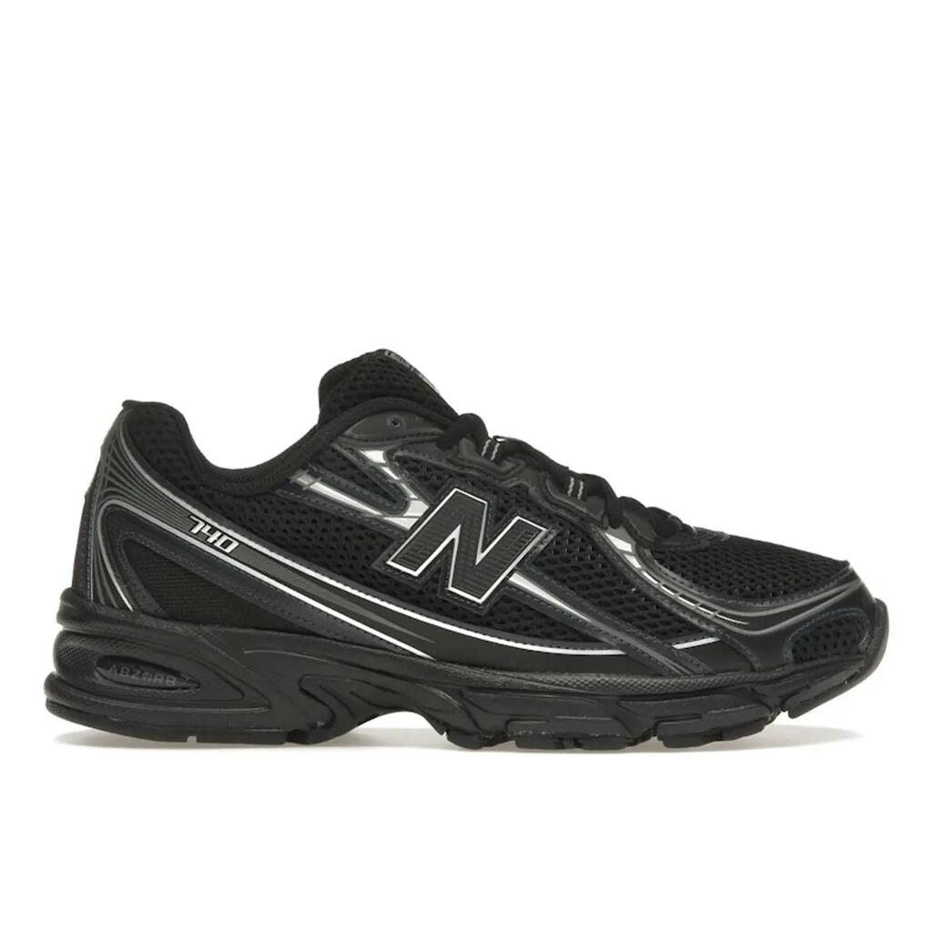 New Balance 740v2 Black Grey Silver