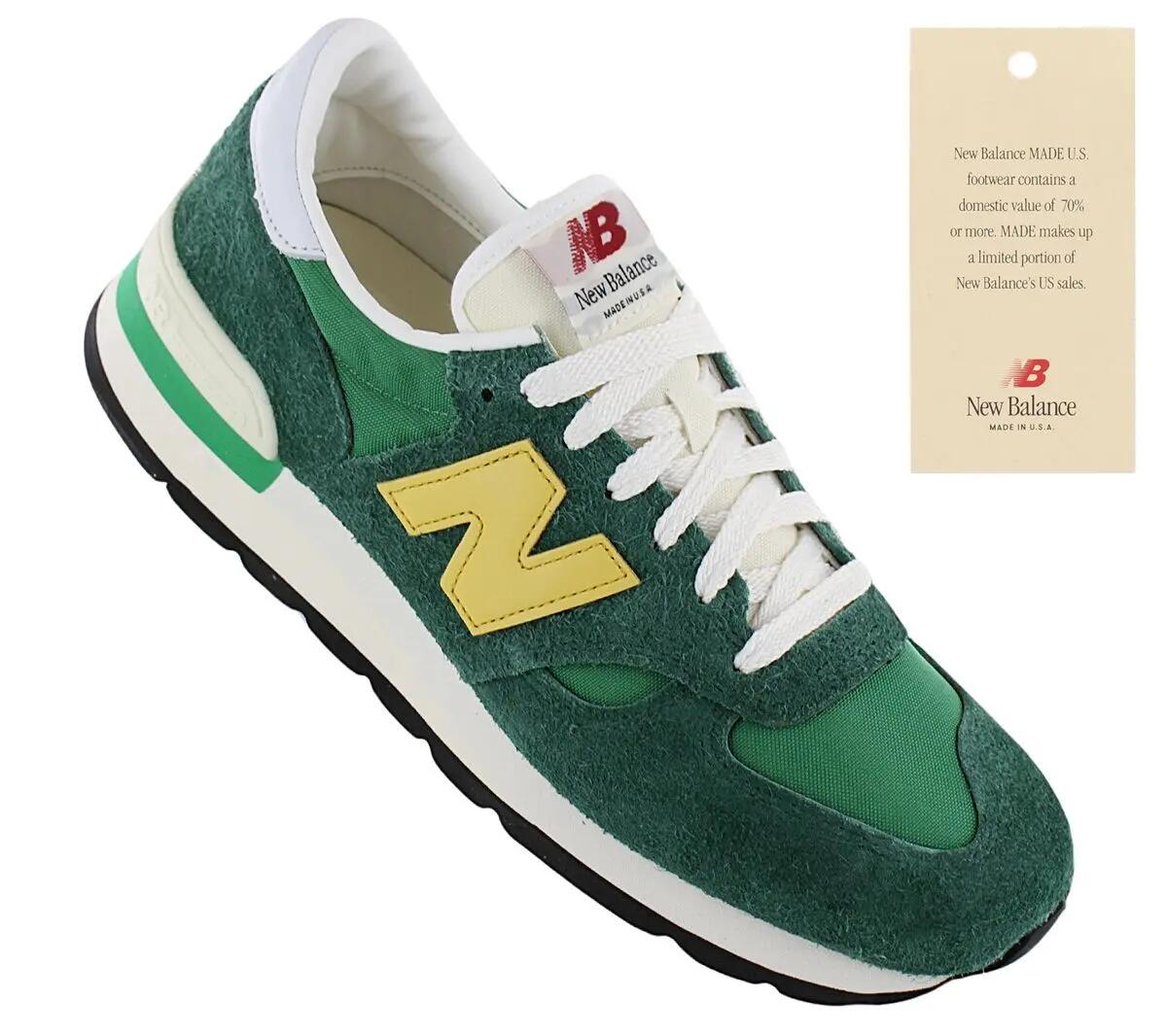 New Balance 990v1 Grünes Schuhwerk 2/6