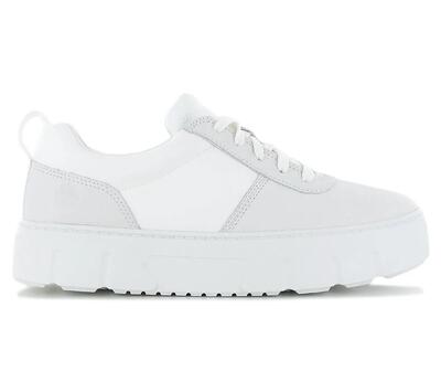 Donna - Timberland Laurel Court Low Lace Sneaker - Tb0a2pph-Em2 - Bianco