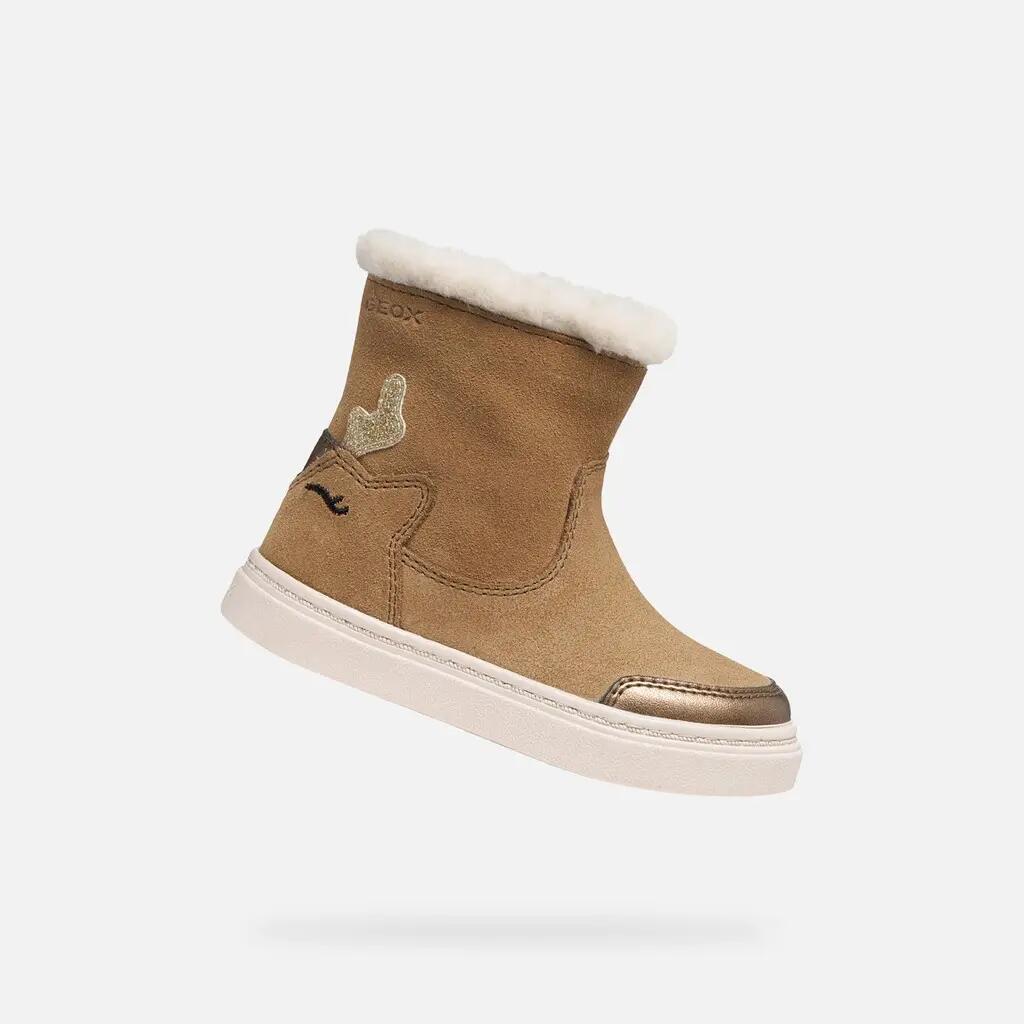 Bottines Bébé Fille B NASHIK GIRL Cognac 1/7