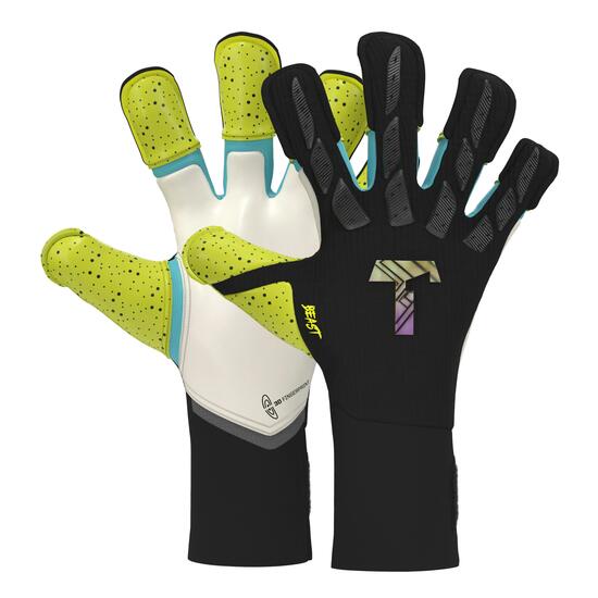 T1TAN BEAST 4.0 Electric Yellow Keepershandschoenen, Maat 6