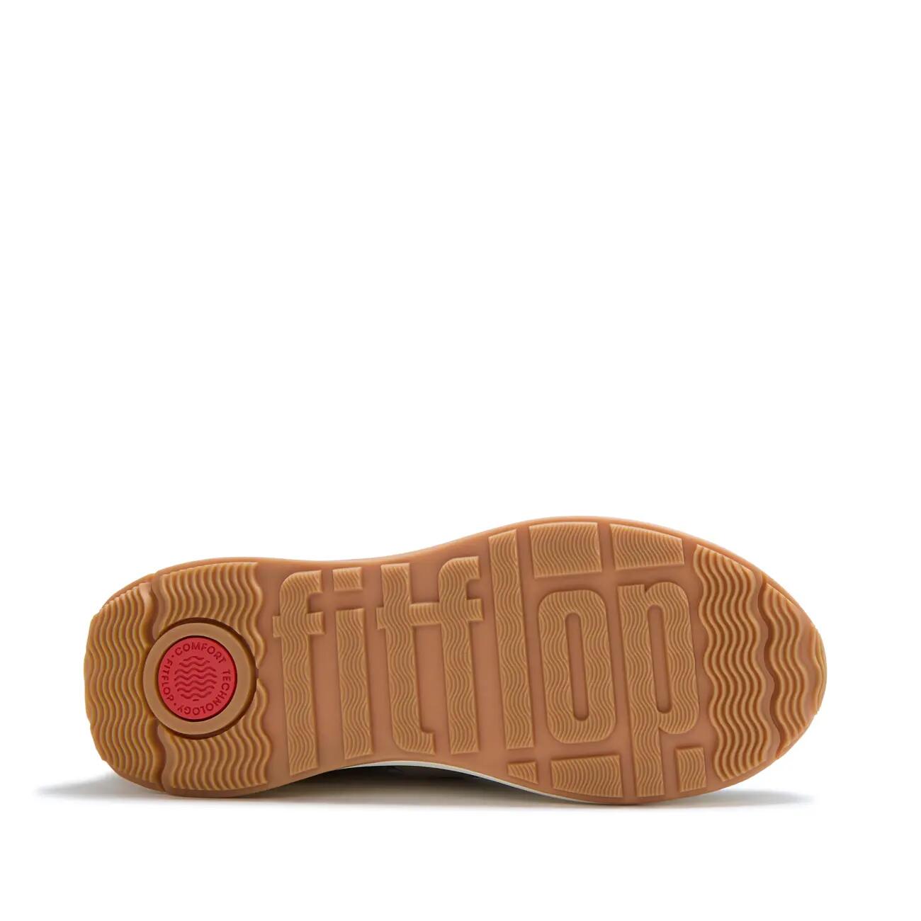 FITFLOP F-Mode Flow Mesh Metallic Trainers  GRIJSGROEN 40 4/7