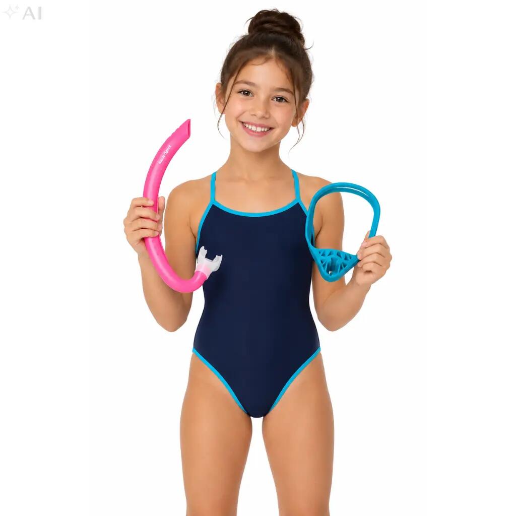 Rurka czołowa treningowa dla dzieci Aqua-Sport Lumo Junior Snorkel Front 2/7