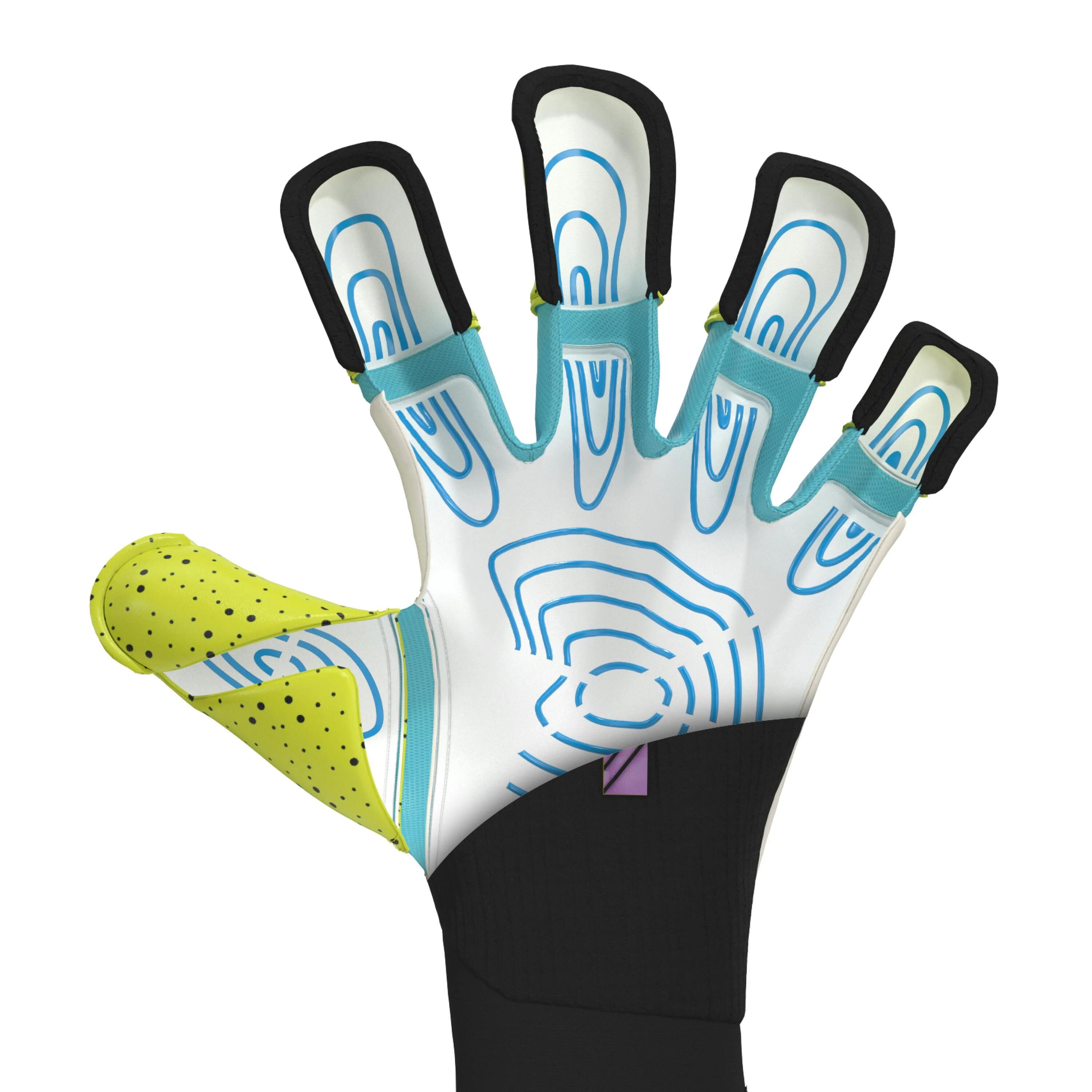 T1TAN BEAST 4.0 Electric Yellow Gants de Gardien de But, Taille 6 4/10