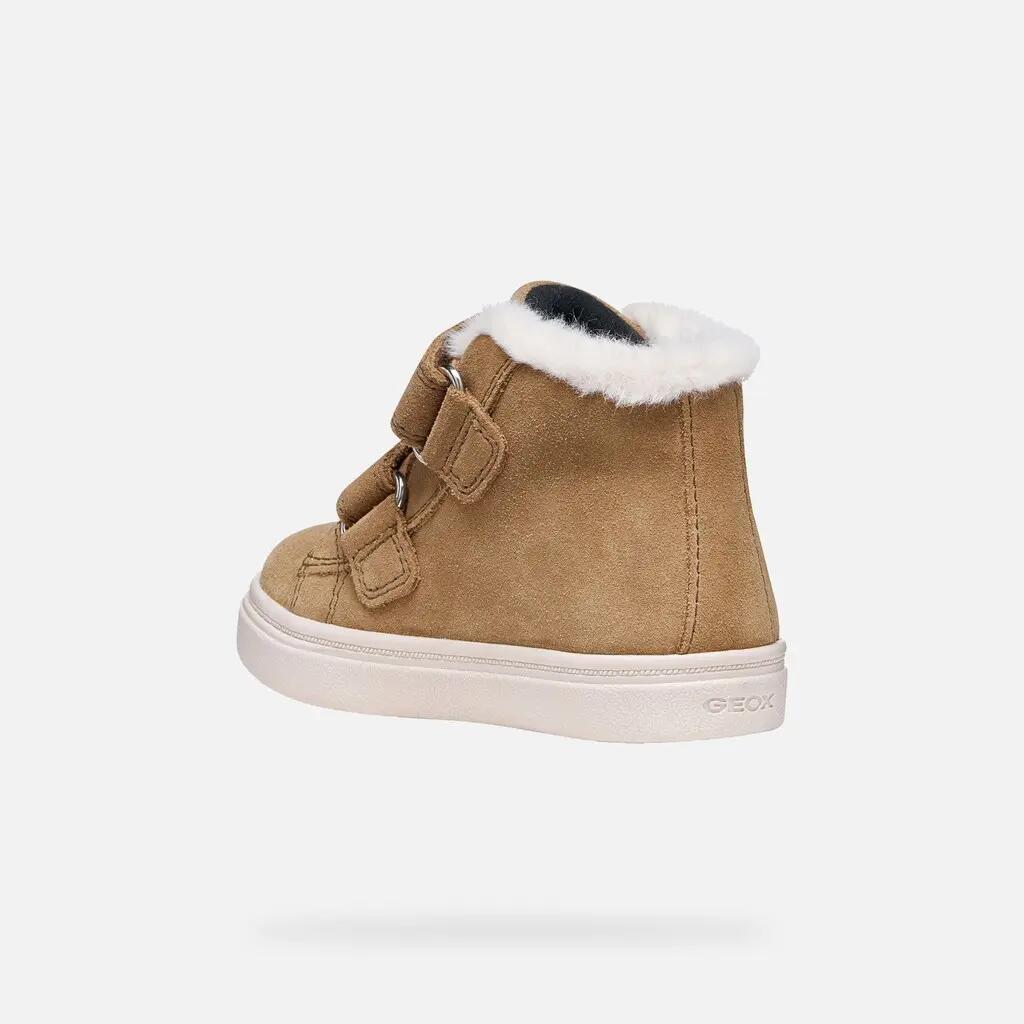 Baskets Bébé Fille B NASHIK WPF GIRL Cognac 4/7
