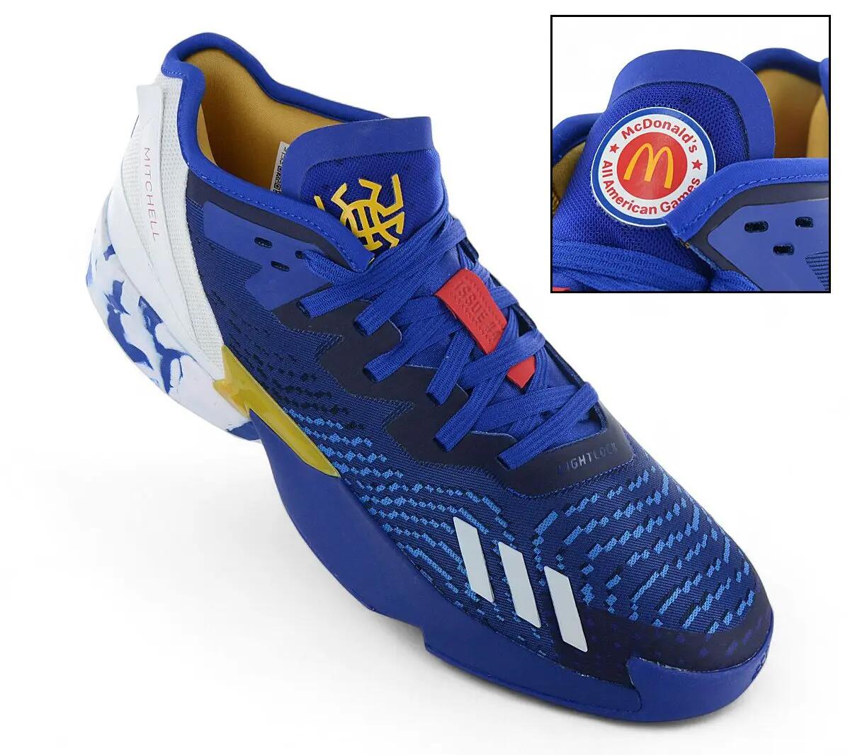 Homme - Adidas D.O.N. Issue 4 - IE4517 - Bleu 2/6