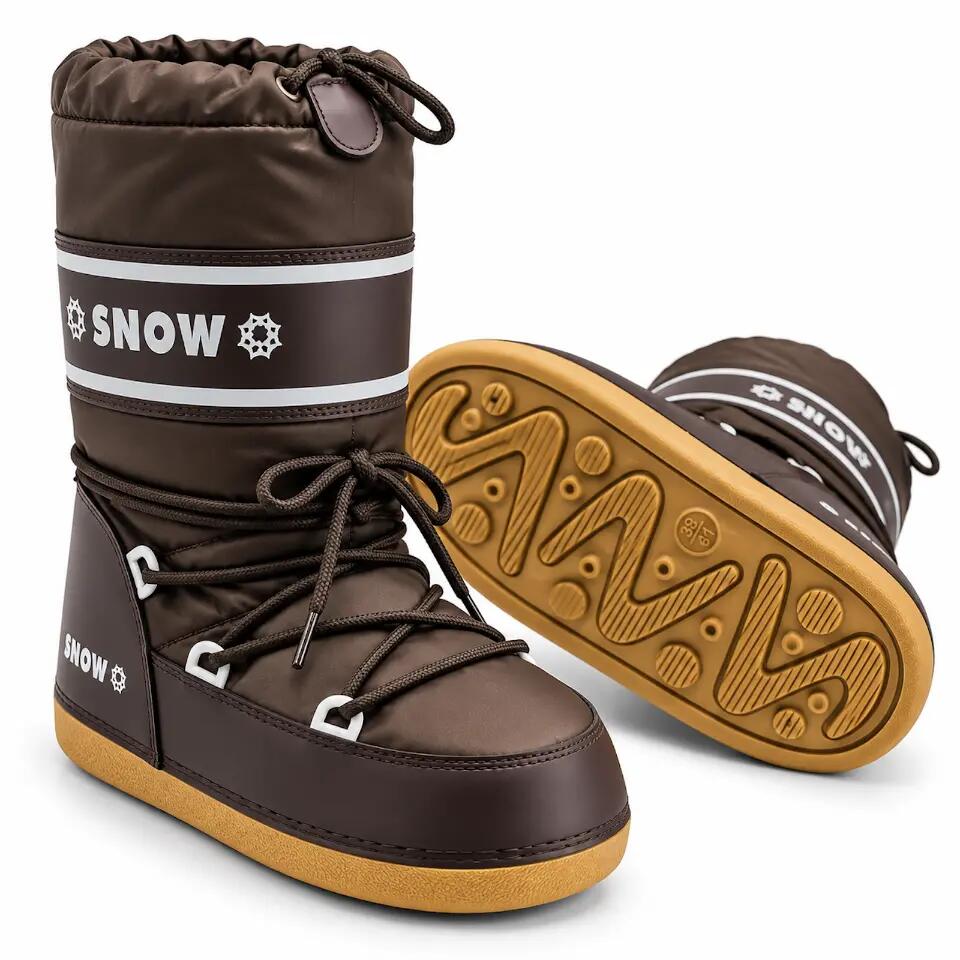 Snowboots Schneeschuhe Winterstiefel Warm Größe 36-38 2/6