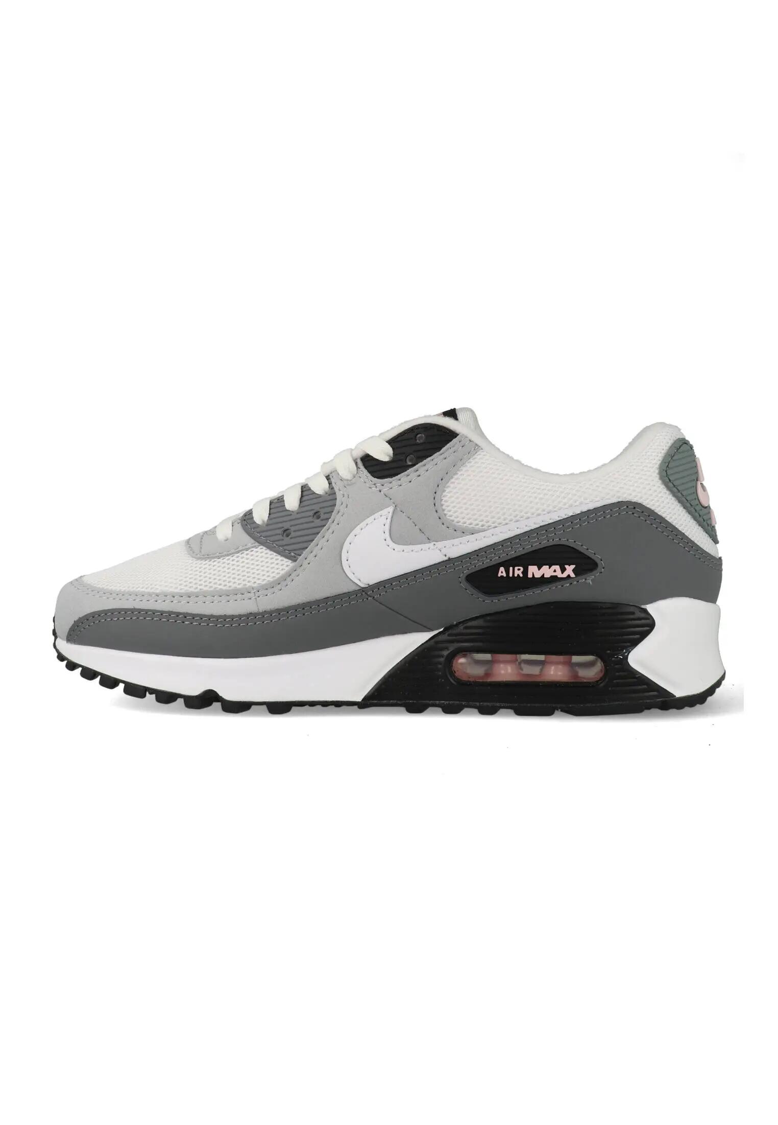 Nike Air Max 90 "Pink Foam Wolf Grey" Grijs / Wit / Roze-40 2/5