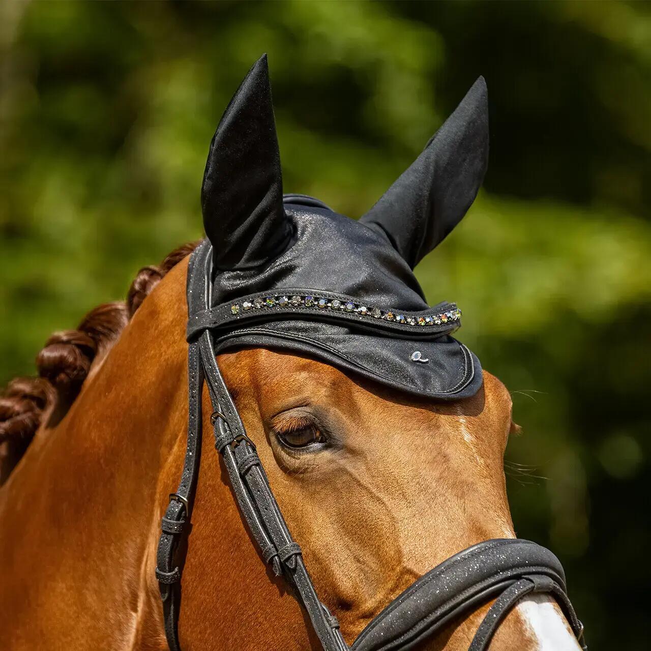 Bonnet pour cheval court QHP Glitter 3/7