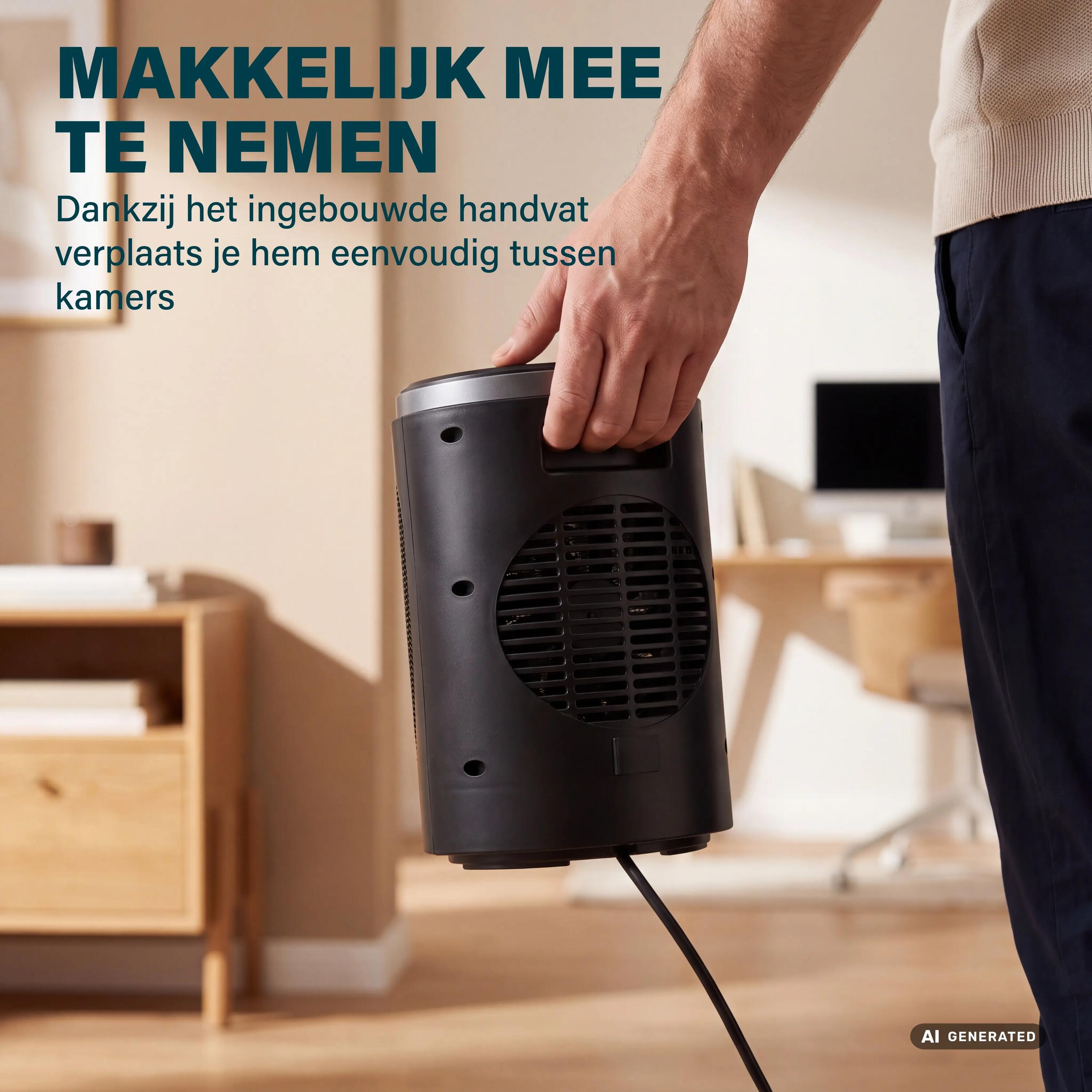 Princess Keramische Kachel - 1500W - Afstandsbediening - Timer - LED Display 5/7