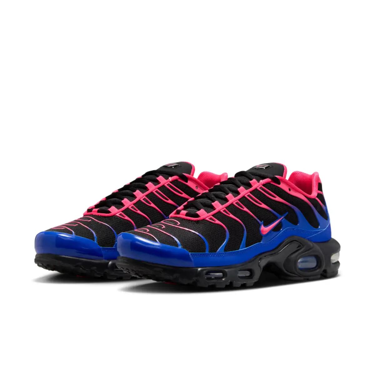 Nike Air Max Plus Black Racer Blue Hyper Pink 5/6