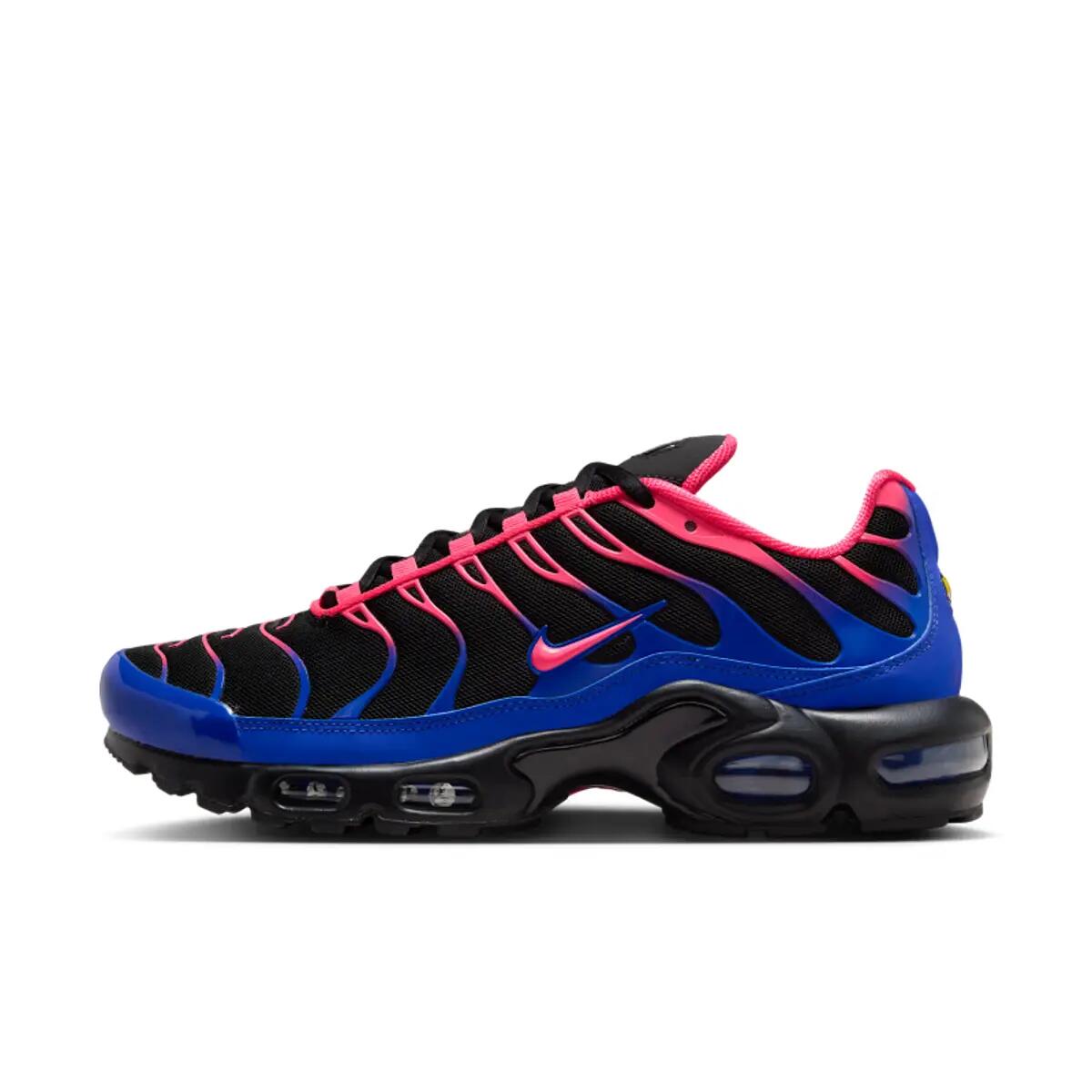 Nike Air Max Plus Black Racer Blue Hyper Pink 3/6