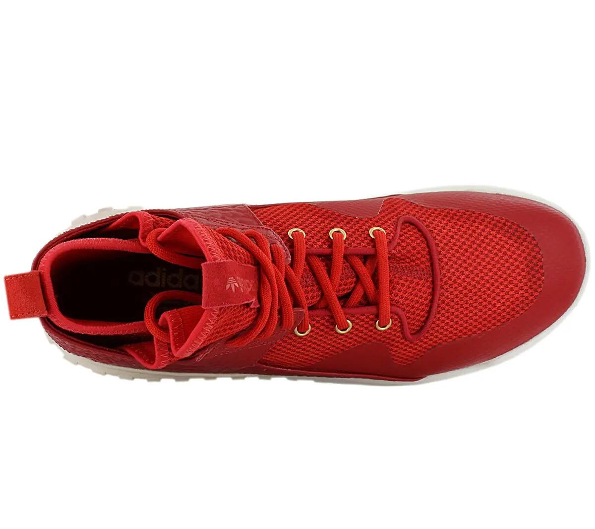Unisexe - Adidas Tubular X Cny - Aq2548 - Rouge 4/6