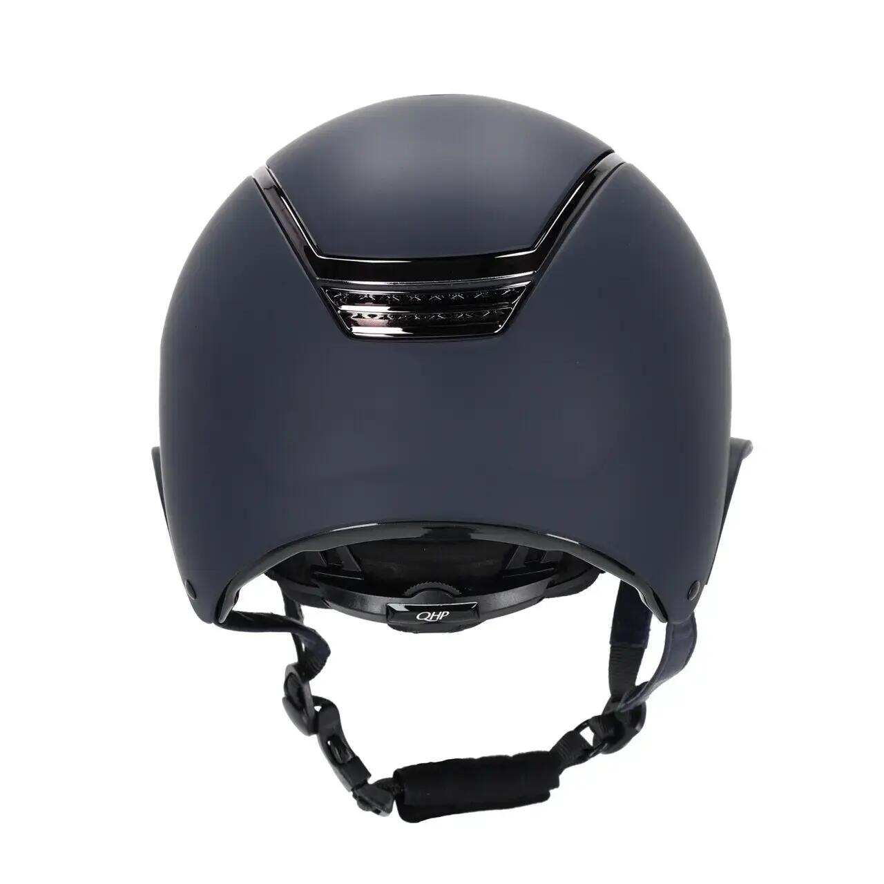 Casco de equitación con visera de polo QHP Toledo 2/7