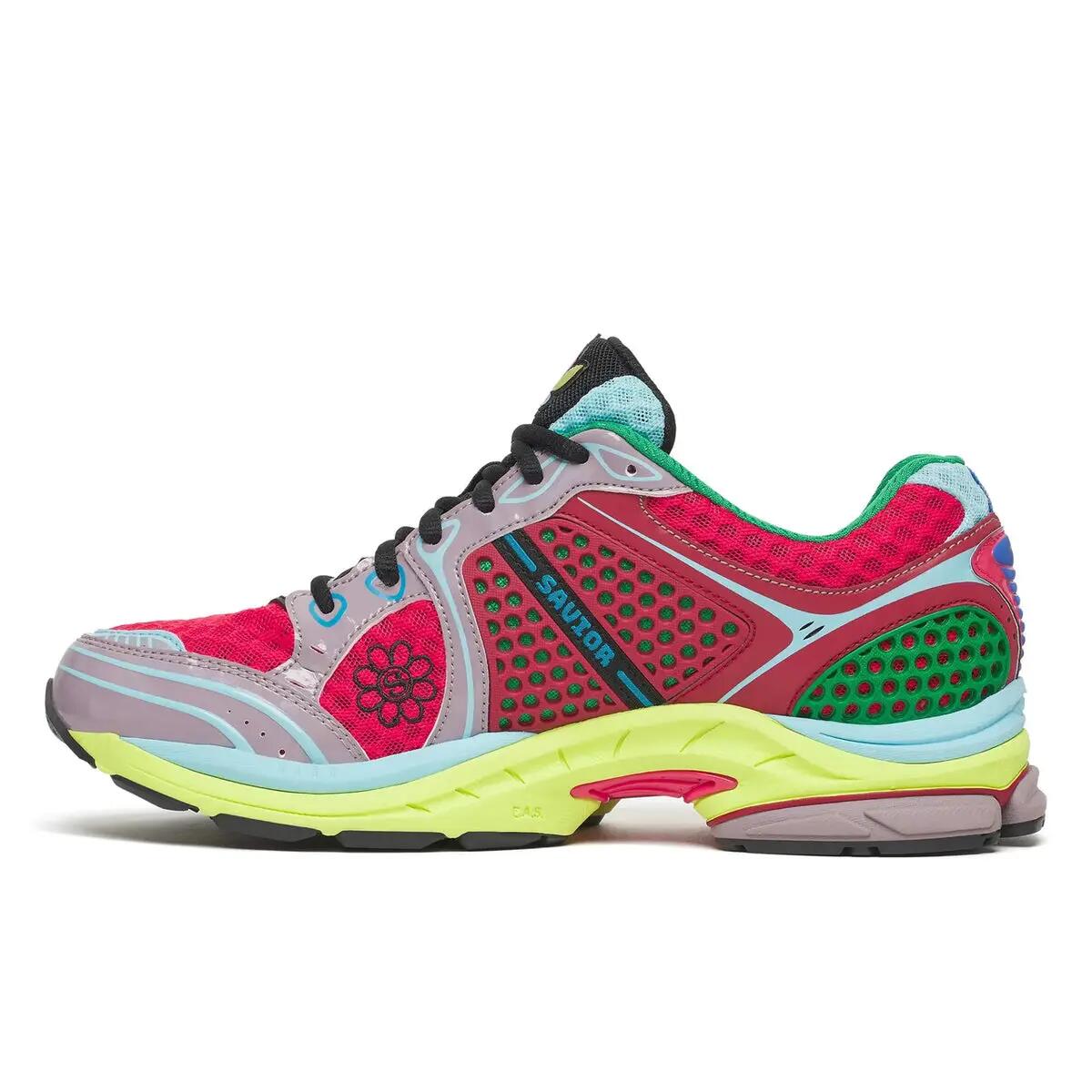 Saucony Progrid Triumph 4 Jae Tips Flowers Grow Uptown Poison Ivy 2/5