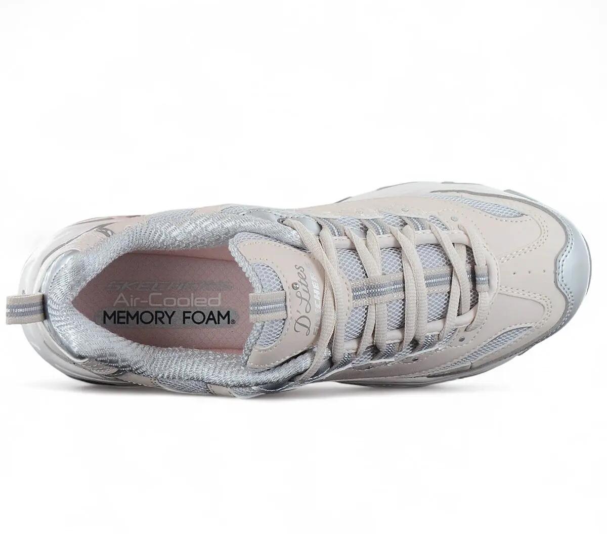 Damen - Skechers D Lites - 150246-Ntsl - Beige 4/6