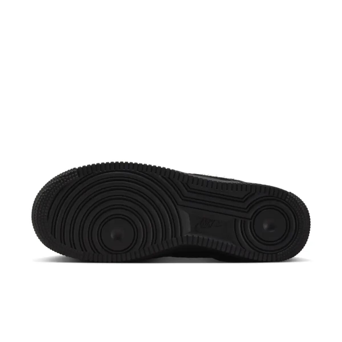 Nike Air Force 1 Low '07 Triple Black Pony Hair (Women's) 2/6