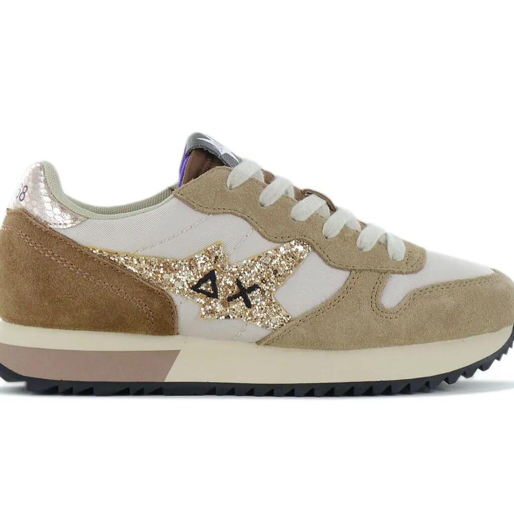 Дамски - Sun68 Stargirl Glitter Logo - Z44210-16 - Бежово