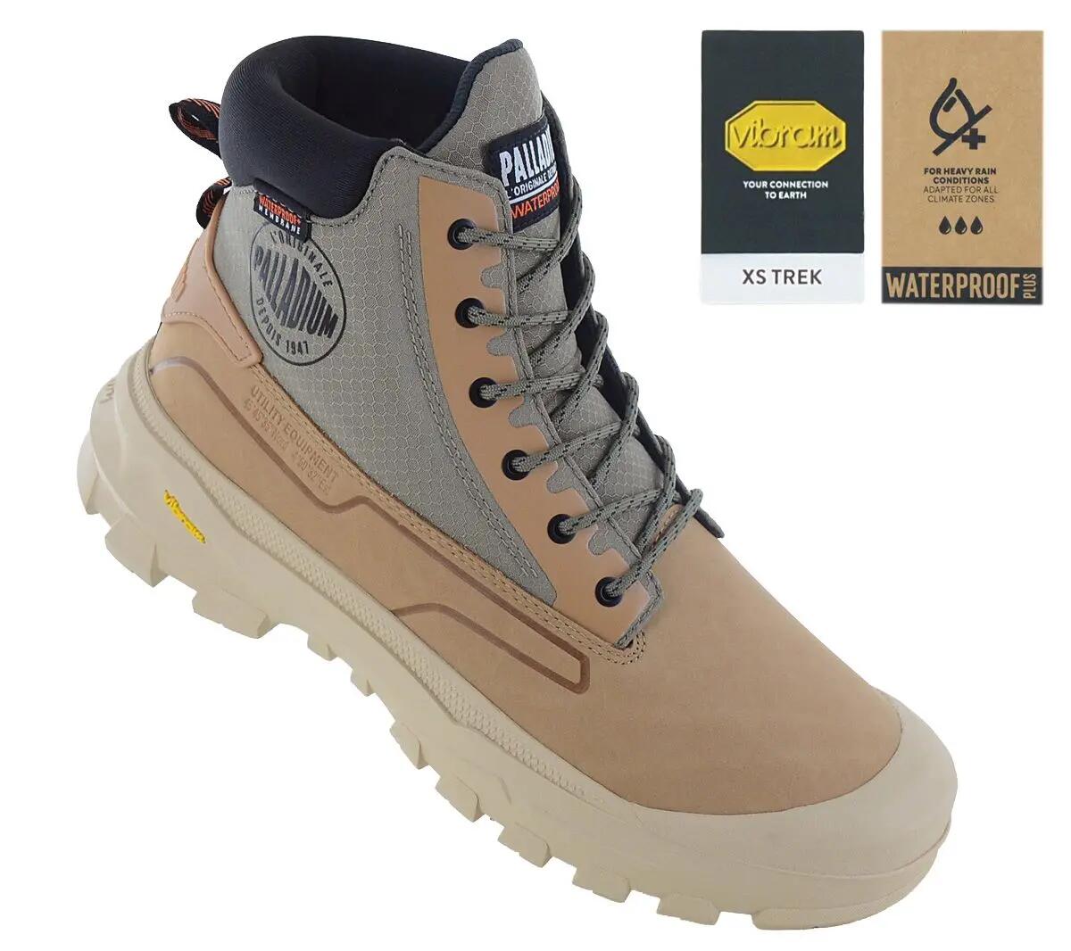 Homme - Palladium Pallarider Sc Wp+ - 09541-287-M - Marron 2/6