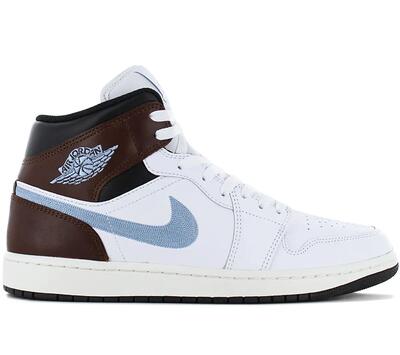 Heren - nike air jordan 1 mid se - fq7831-142 - wit