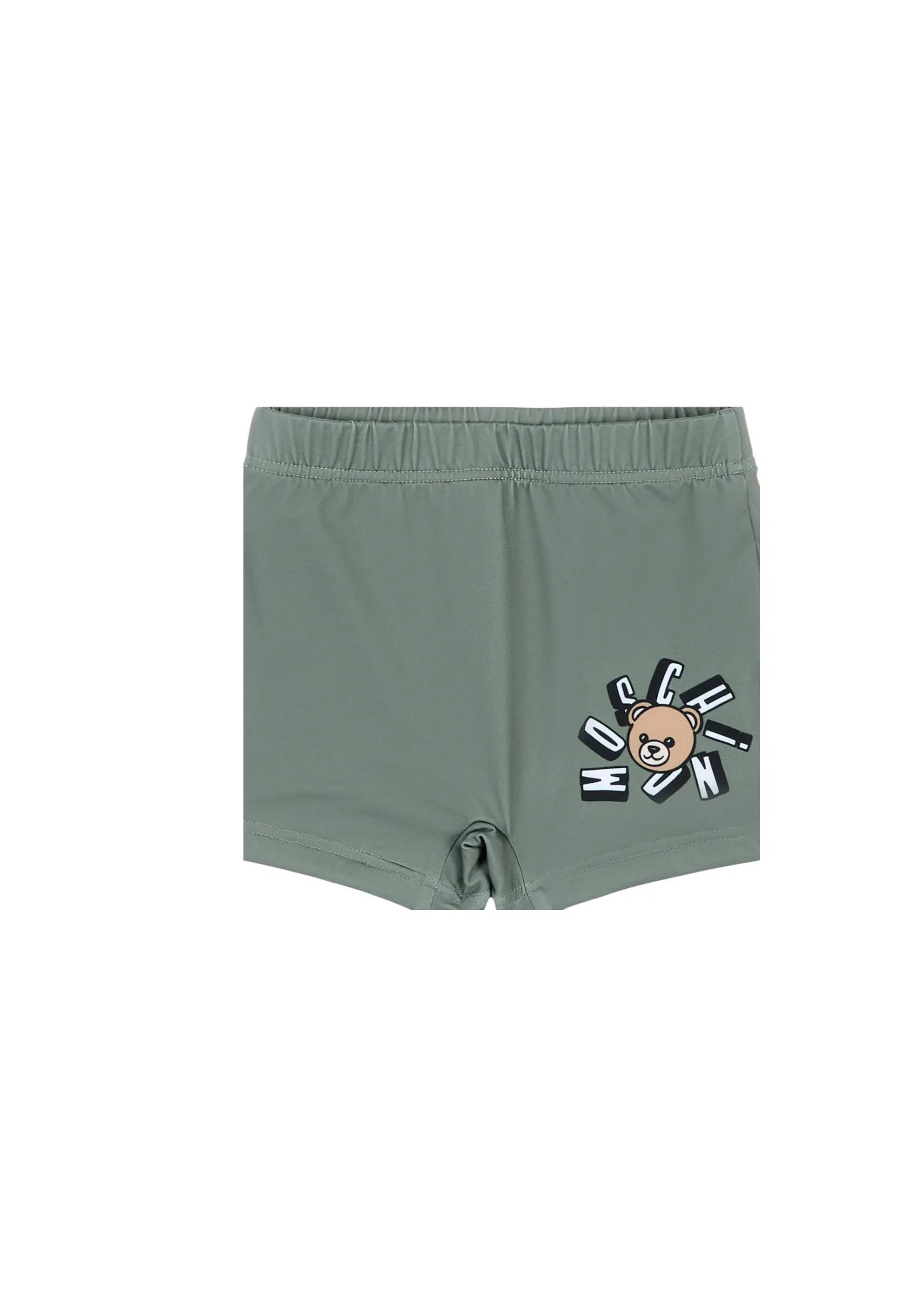 Calções de banho Menino Moschino Verde MXL006_VERDE 3/3