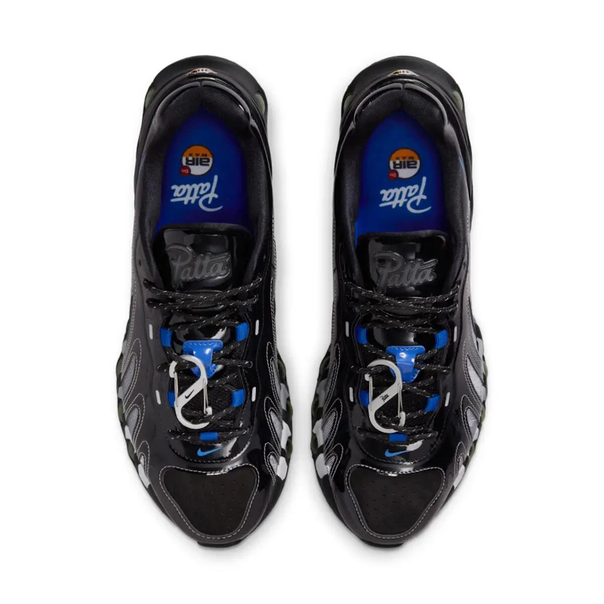 Nike Air Max Dn8 Patta Black Metallic Silver 4/6