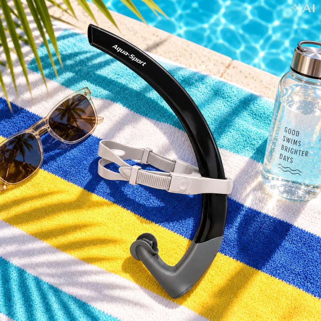 Rurka czołowa treningowa na basen Aqua-Sport Front Snorkel Flow 6/7
