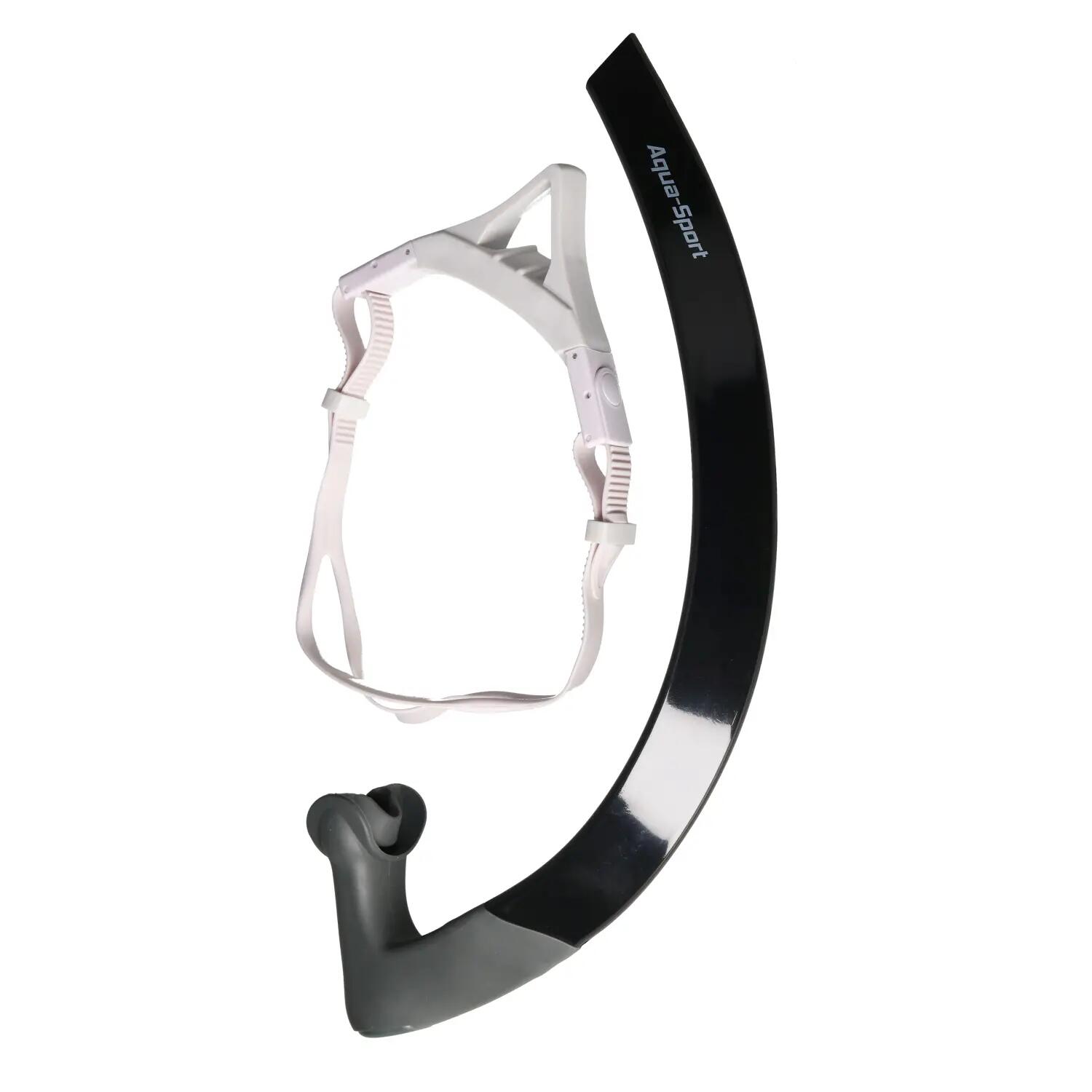 Rurka czołowa treningowa na basen Aqua-Sport Front Snorkel Flow 2/7