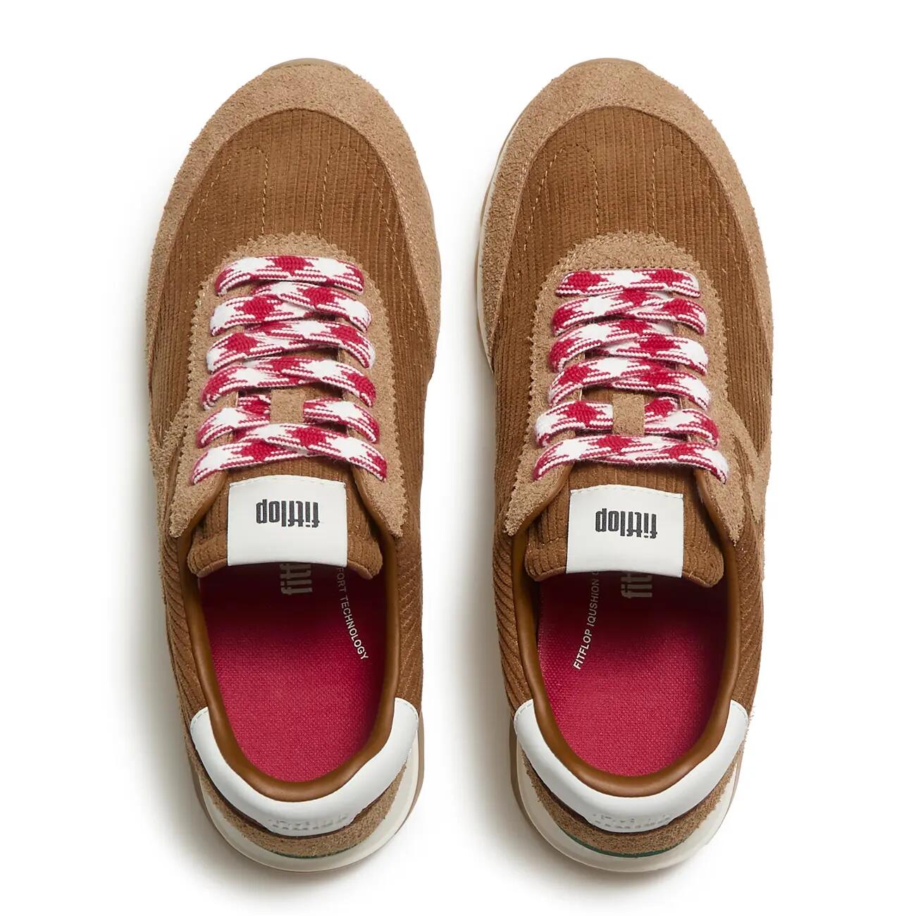 FITFLOP Retro-Q FF Cord Trainers  TERRACOTTA BRUIN 42 5/7