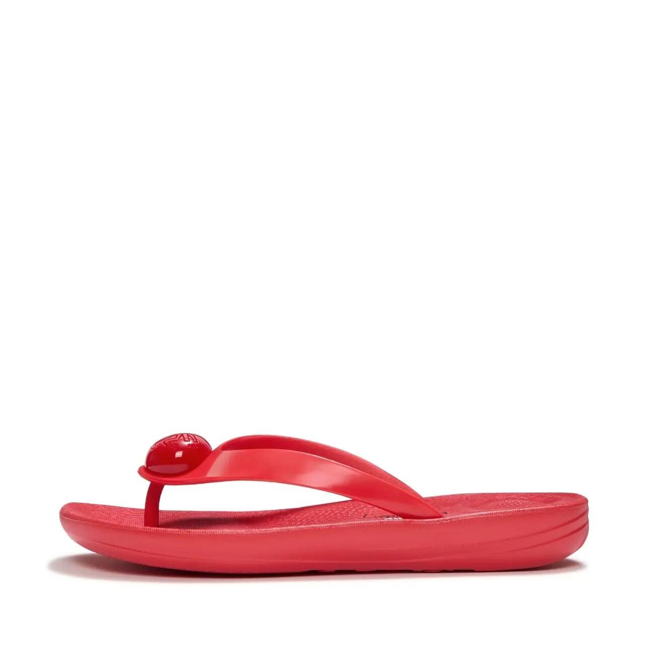 FitFlop Fitflop X Keith Haring Iqushion Button Flip-Flops  ROOD 39 3/7