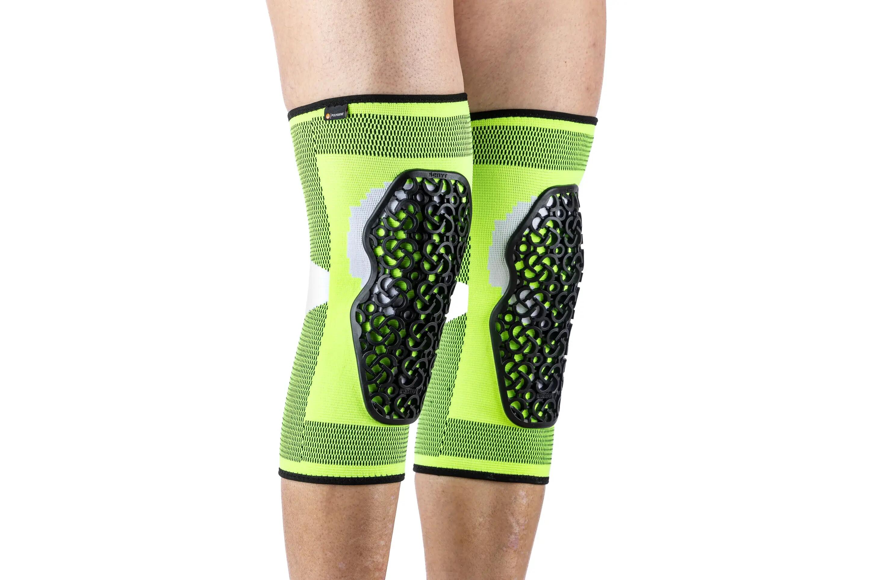 Genouillère Flow Neon White 3/8