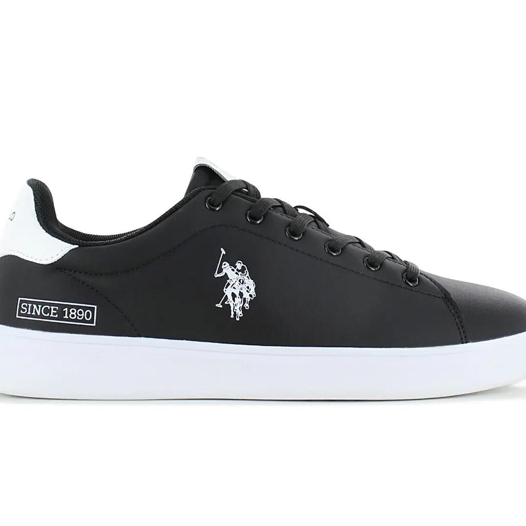 Мъже - U.S. Polo Assn. Altena - Byron001a-Blk-Whi03 - Черно